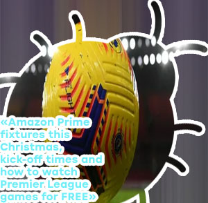 Amazon prime football fixtures