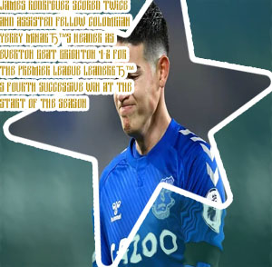 James rodriguez everton
