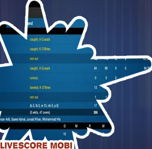 Live score mobi